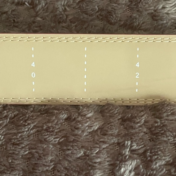 Men’s real leather belt brand new never used size 44 - Picture 5 of 7